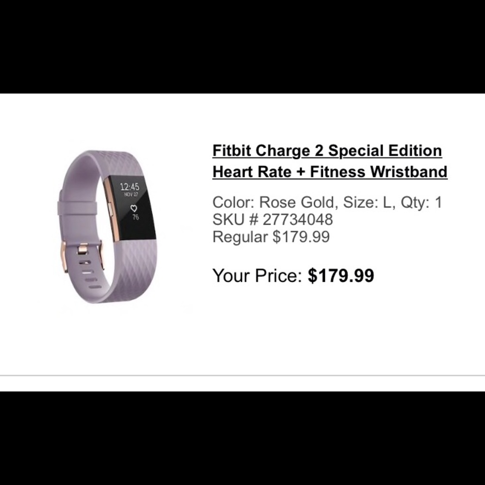 Fitbit Charge 2 Special Edition